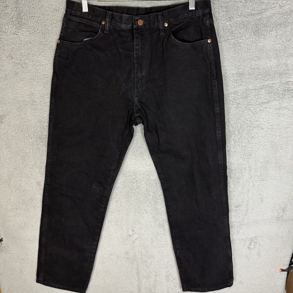 Wrangler Men's Cowboy Cut Black Jeans